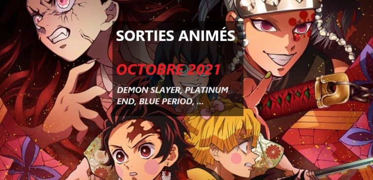 Animés 2021 octobre demon slayer platinum end Yuukaku-hen